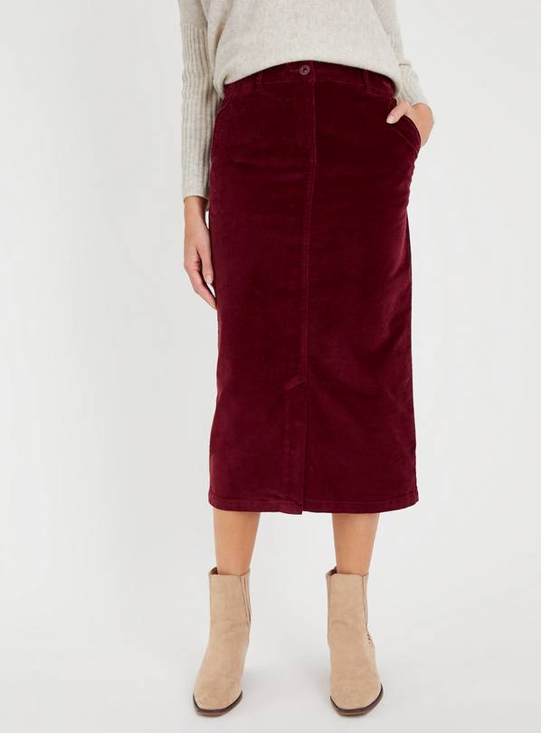 Cord skirt sainsburys sale